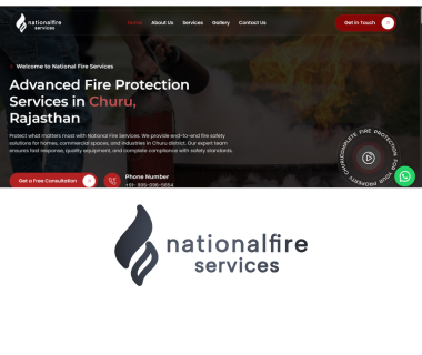 National Fire Service Corporate Website Development
